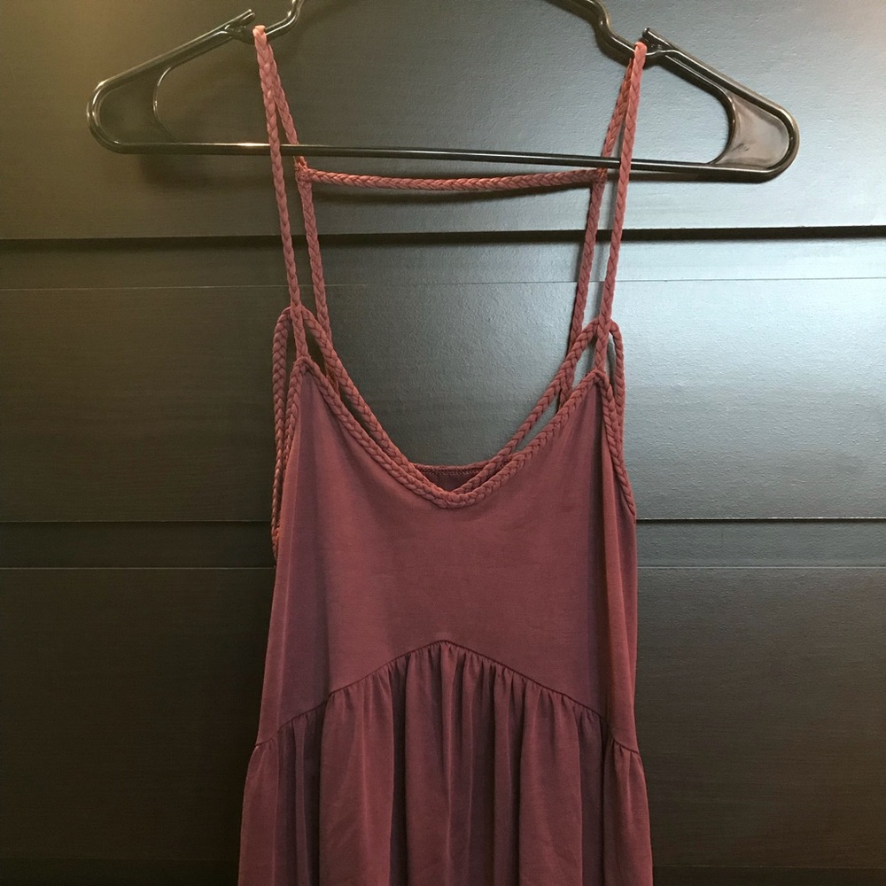 Maroon American Eagle tank top